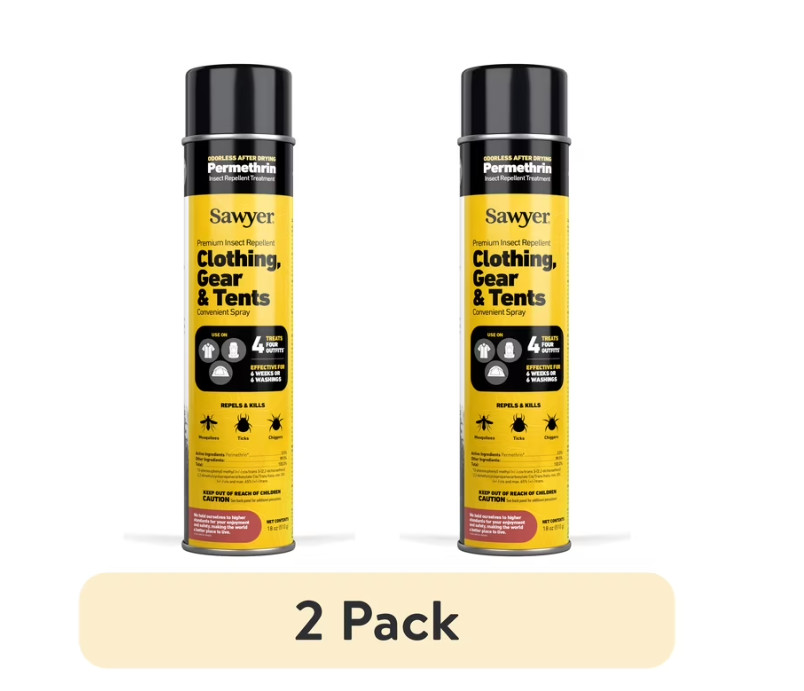 Sawyer Products SP618 Premium Permethrin Insect Repellent for Clothing, Gear2P