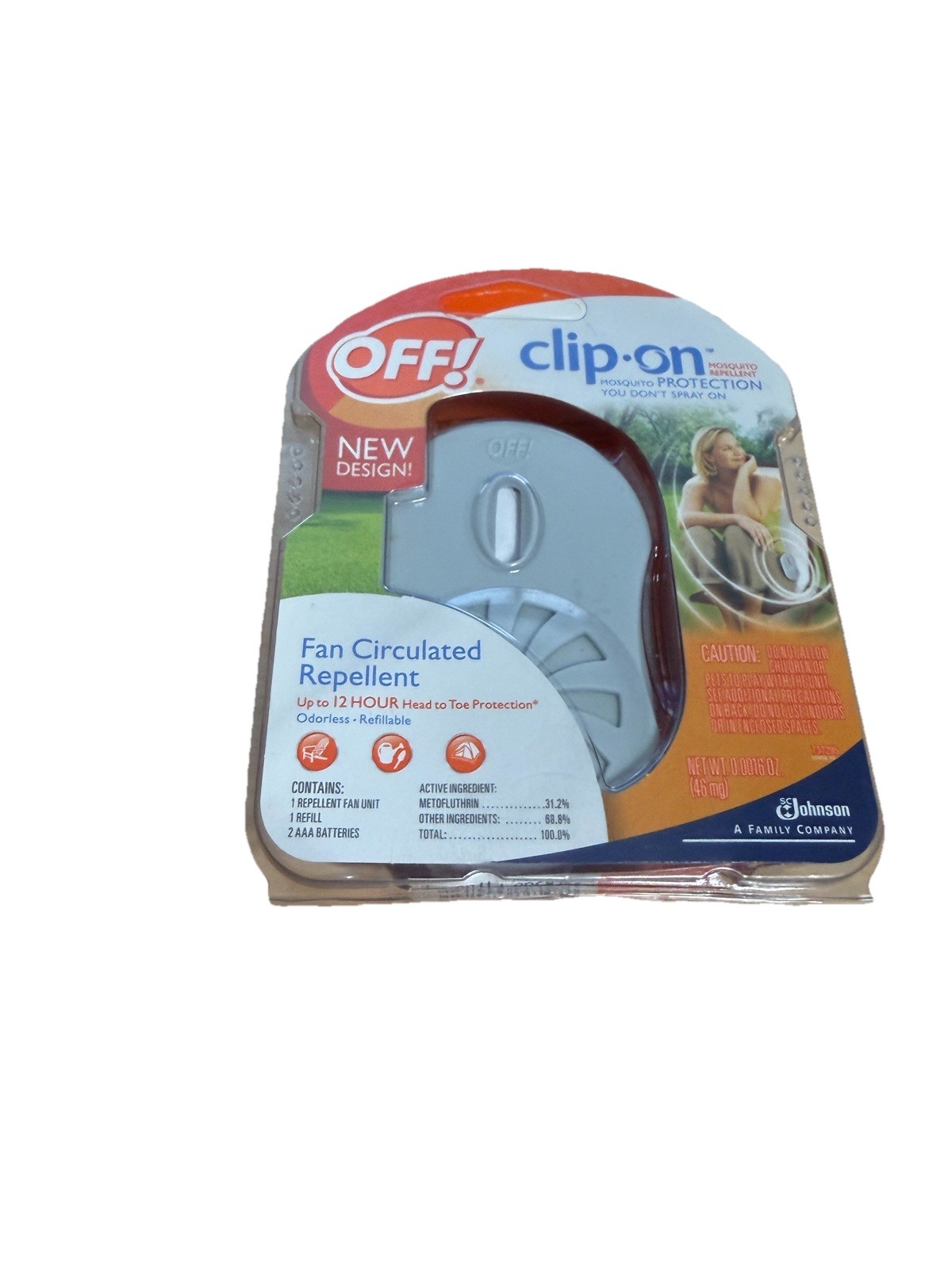 New OFF! Clip On Mosquito circulated Repellent Fan Starter Unit Discontinued