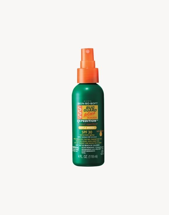 Avon Skin So Soft Bug Guard Plus IR3535 Expedition Sunscreen Spray SPF30