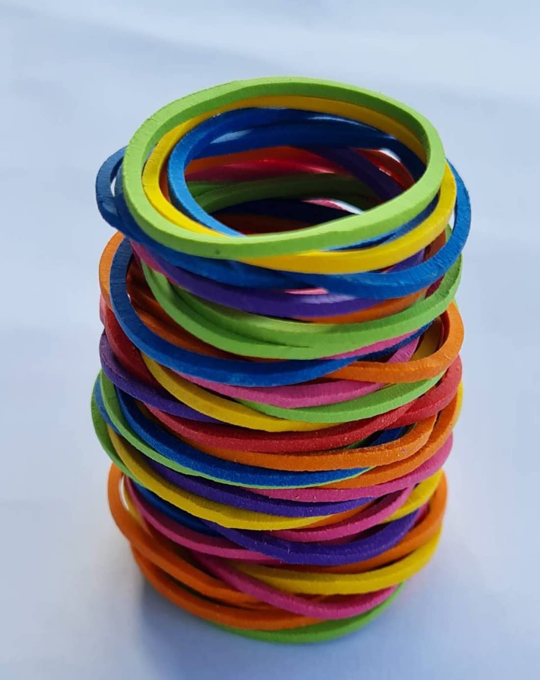 200 Pcs 1inch (2.5cm) Assorted blue, green, yellow, purple; red, oragne, pink