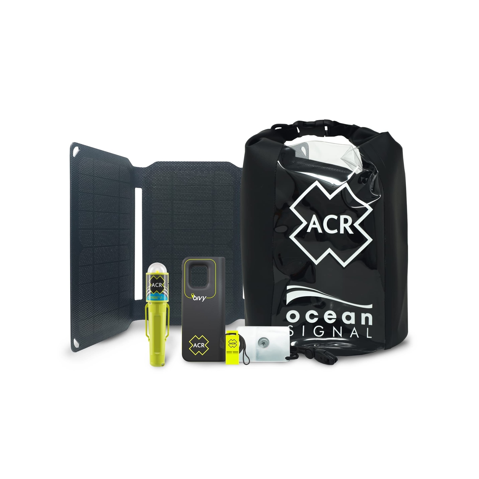 Bivy ACR Stick & Solar Panel Survival Kit
