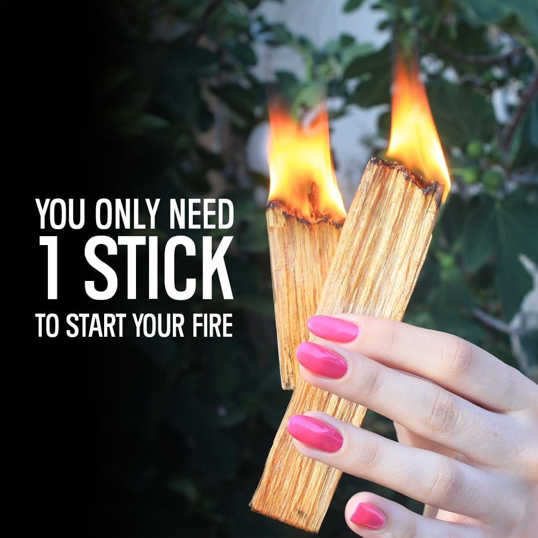 Energita 10lbs Premium Fatwood Fire Starter Sticks, 100% All Natural, Waterproof