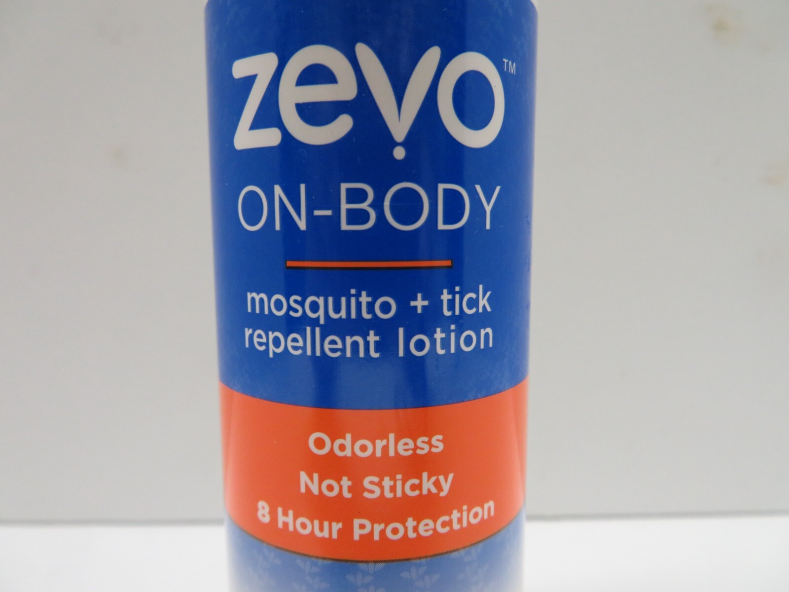 Zevo On-Body Mosquito & Tick Repellent Lotion ~ Odorless 5.8oz Pump Bottle