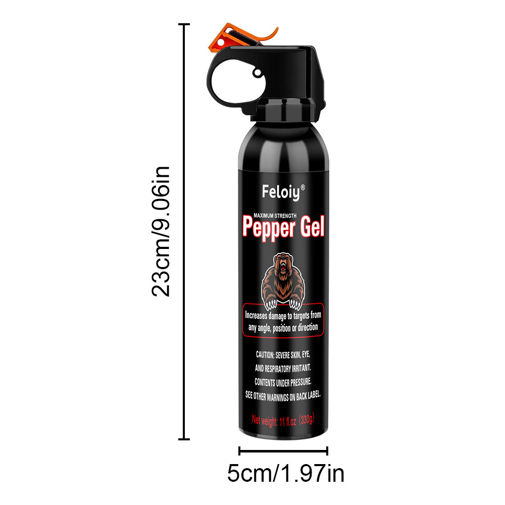 New Feloiy Maximum Strength 11 oz. Pepper Spray Self Defense