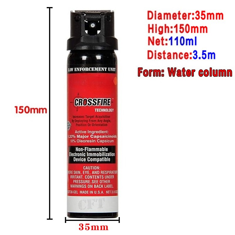 3 Pack Pepper Spray Self Defense, 1.33% MC, 3.7 Ounces