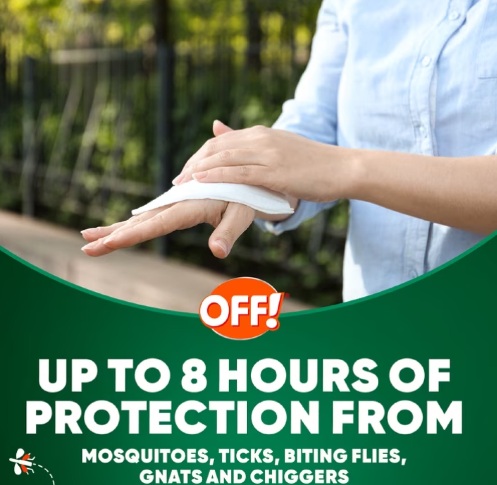 24 OFF Towelettes Deep Woods Insect Repellent Travel Size 25% Deet Up To 8 Hours