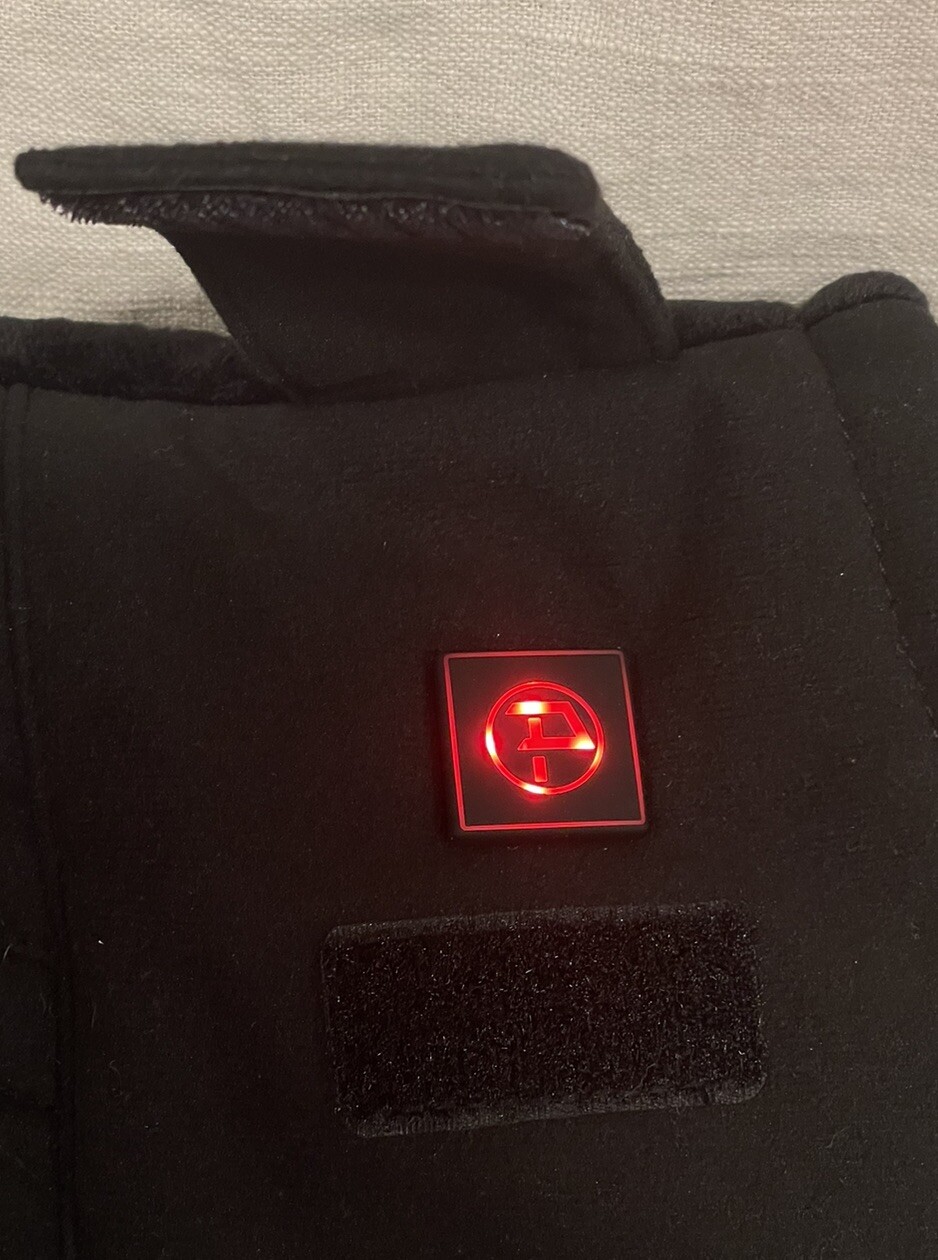 PTAHDUS Heated Hand Warmer Pouch Portable 7.4V Rechargeable Battery Open Box