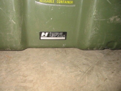 Hardigg Pelican 29x27x27 Hinged Single Lid Hard Case Equipment Shipping B