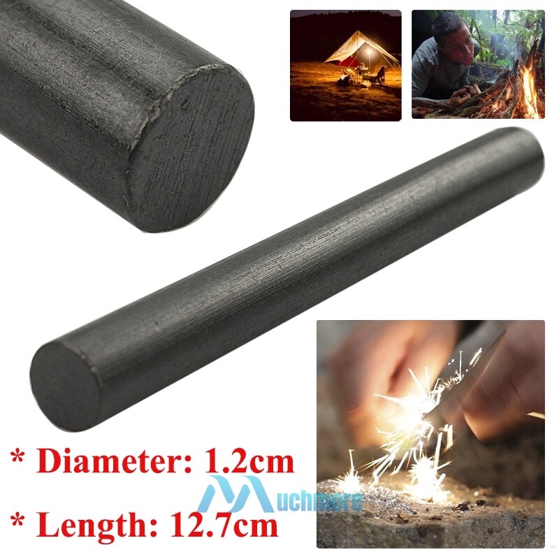 Lot Ferrocerium Rod Huge 1/2 x 5″ Flint Fire Starter Survival Magnesium Rods