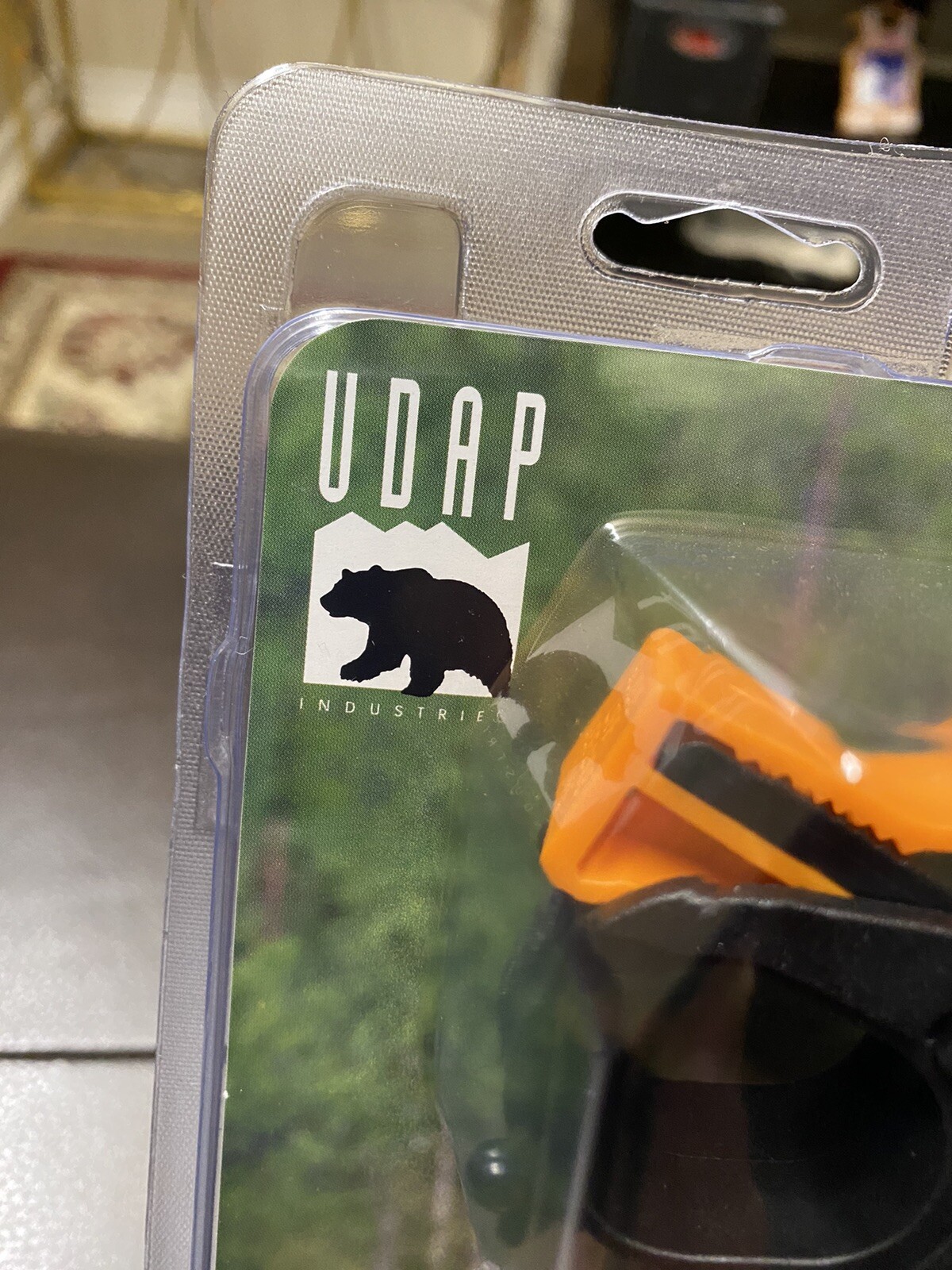 Lot of 2-UDAP Pepper Power Bear Spray Repellant With 2 Holsters(30 Foot Fog) NEW