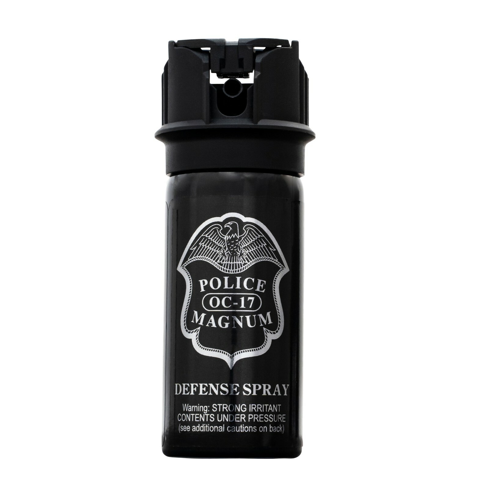4 POLICE MAGNUM Pepper Spray Self defense 2oz FlipTop Fogger UV Dye Protection