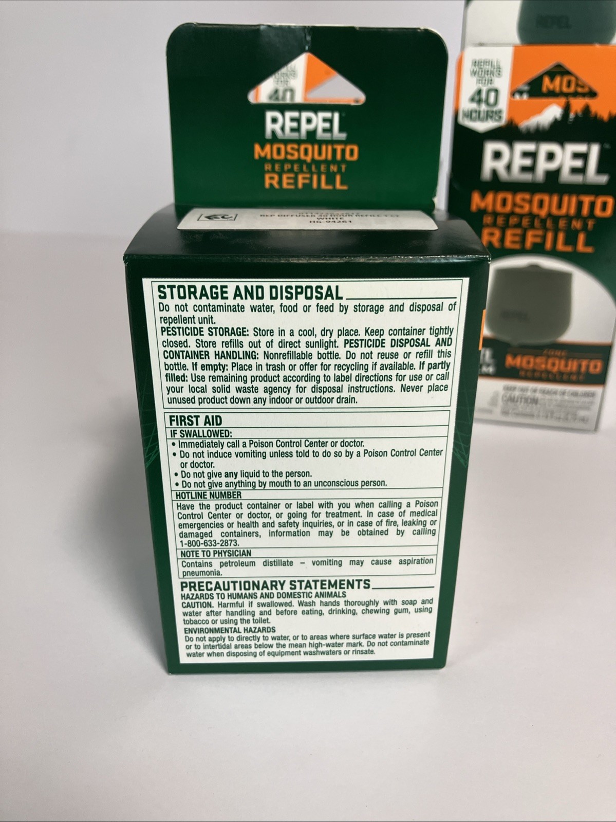 Repel Realm Zone Mosquito Repellent Refills – Refill 4 Pack Bundle Lot BRAND NEW