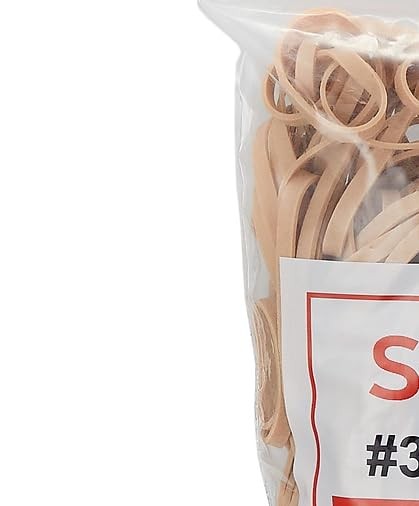 Staples Rubber Bands, Size #33, 1/4 lb. Bag – Economy Bands for Beige