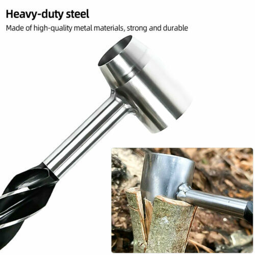 Outdoor Survival Tool Wood Drill Manual Hand Auger Wrench for Bushcraft Settlers
