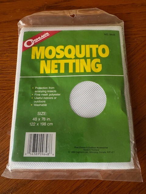 Coghlan’s Mosquito Netting, 48″ x 78″