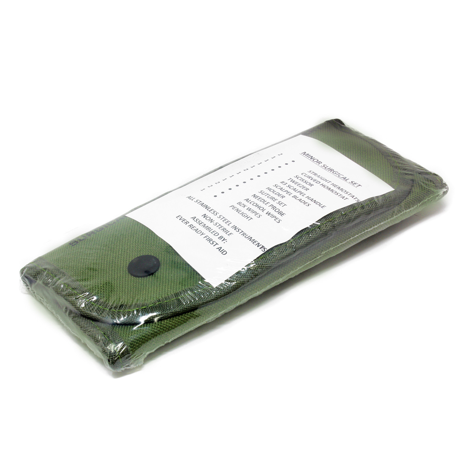 Elite First Aid Surgical Kit With Military Molle Compatible – OLIVE DRAB-STOCKED