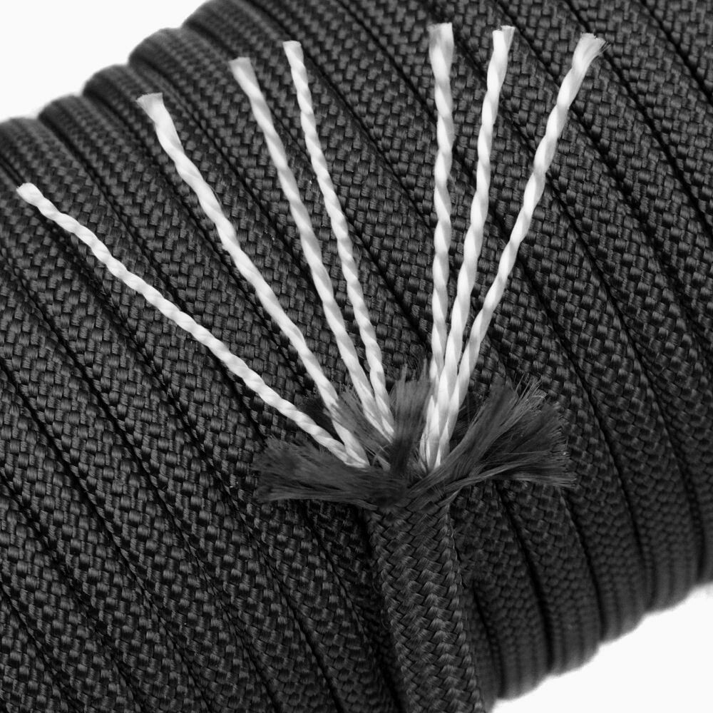 550 Paracord Parachute Cord in Spool Lanyard 50ft-1000ft Type III 7 Strand Core