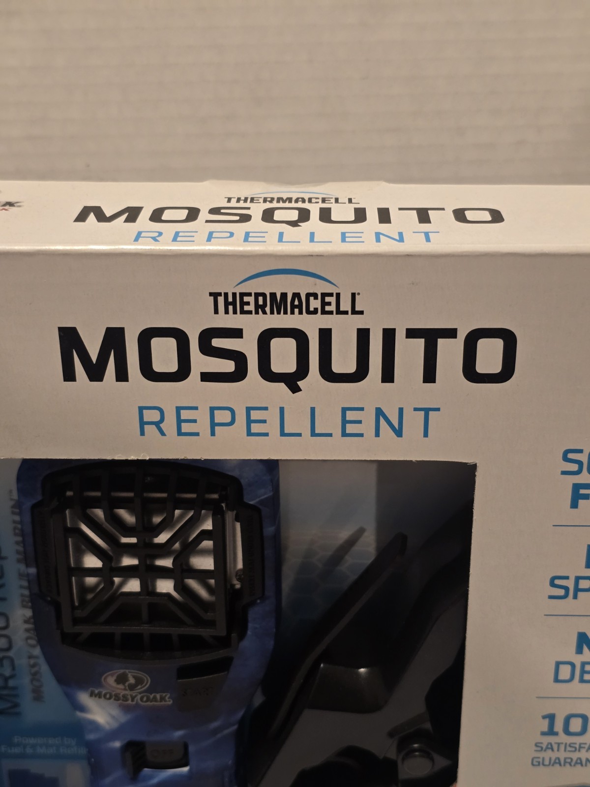 Thermacell Mosquito Repellent, MR300 Repeller Mossy Oak Blue Marlin Fishing Camp