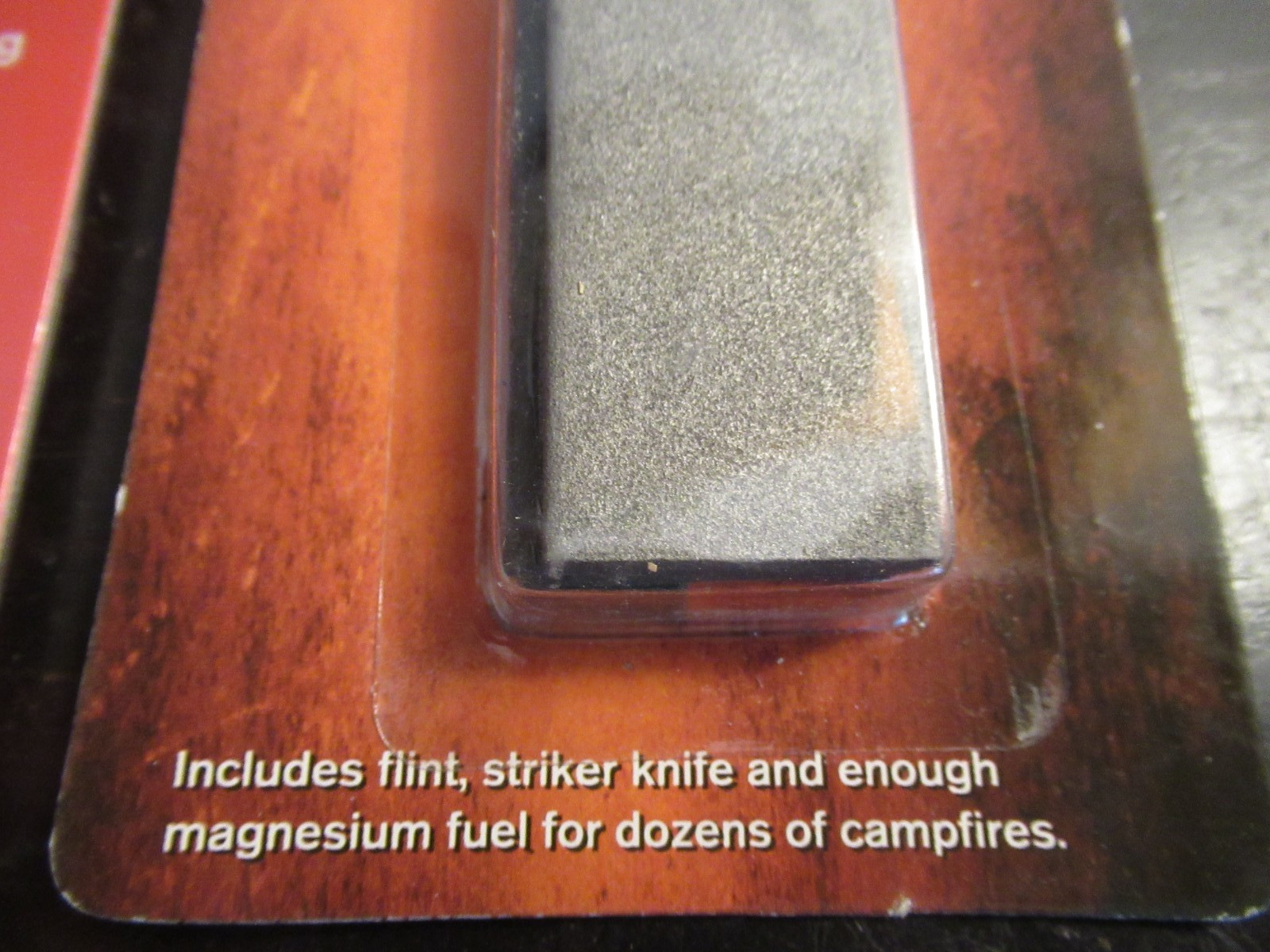 Magnesium Fire Starter + Aluminum Whistle Hiking Camping Hunting Outdoors