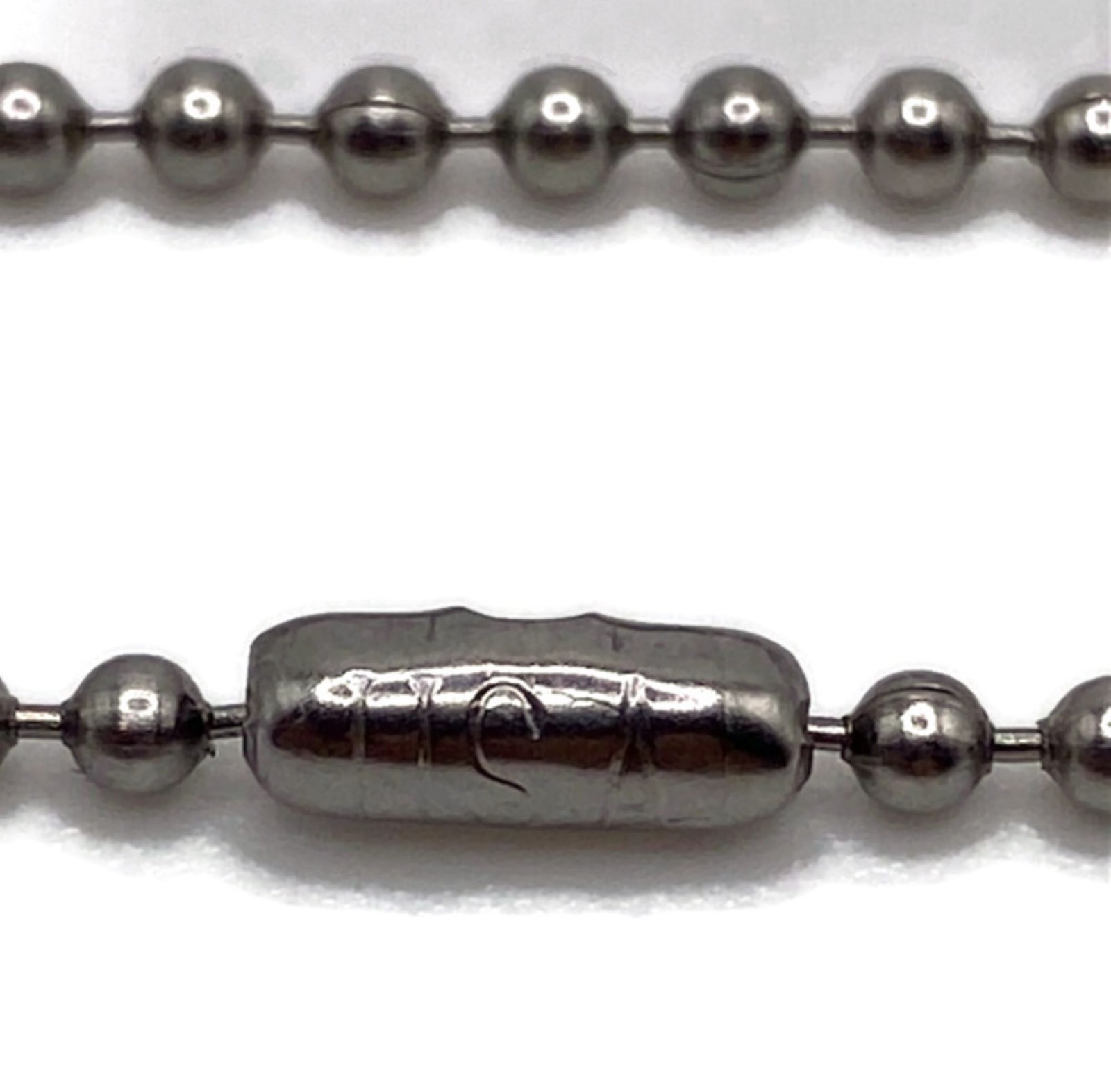 US Military Issue P38 Can Opener – US Military Issue 4.5″ Dog Tag Chain