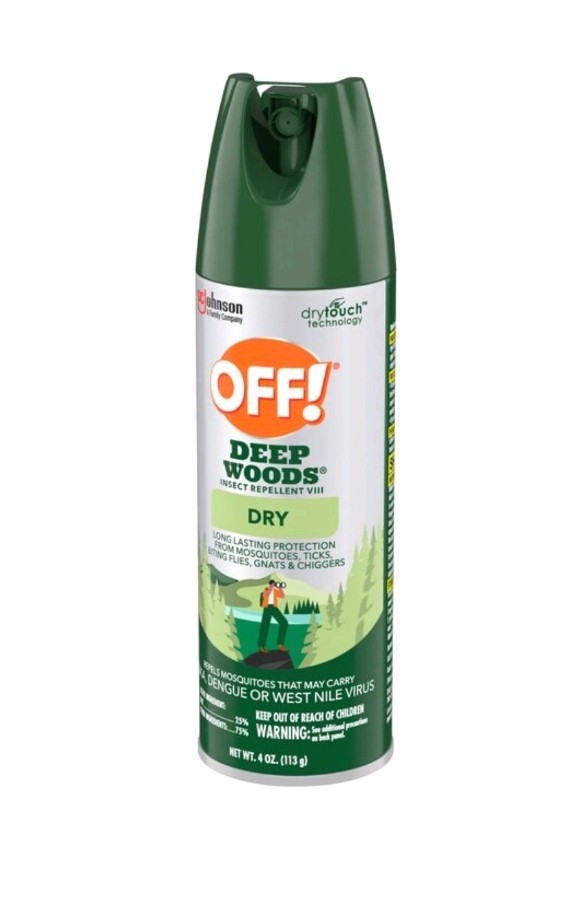 Off! Deep Woods Insect Repellent VIII Dry, 4 oz, 3 Pack