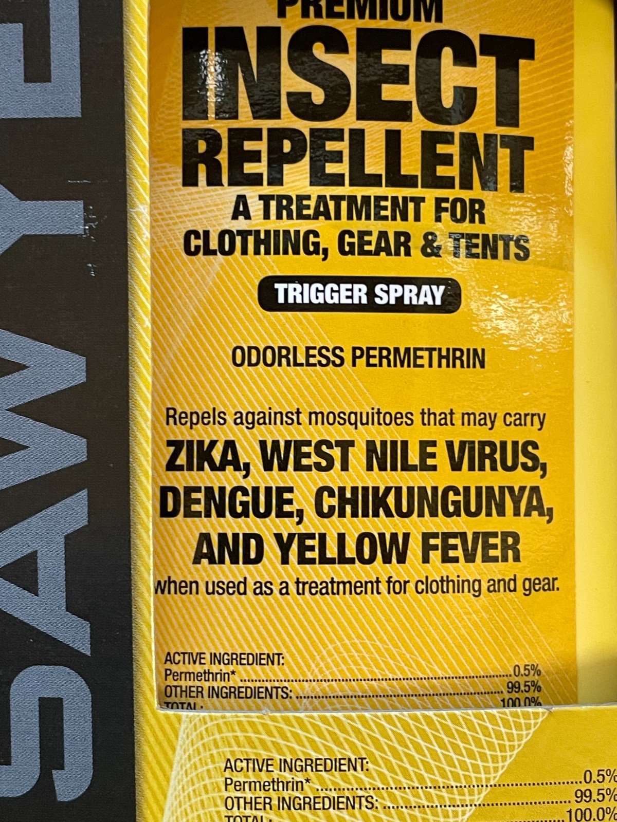 2 Pack Sawyer Premium Insect Repellent 24fl Oz For Clothing, Gear, & Tents- NEW