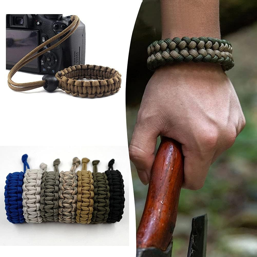 Paracord Jig Tool Bracelet Maker Kit with Paracord Accessories | 10 Paracords |