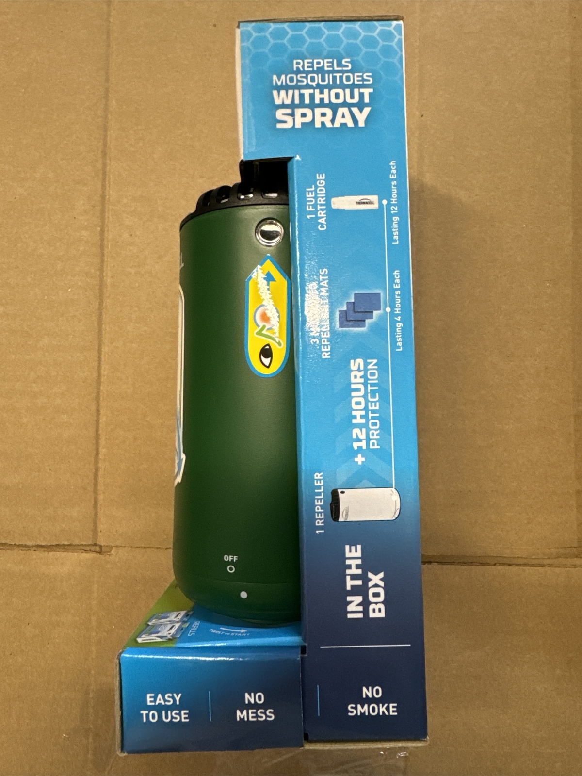 Thermacell Mosquito Repeller Patio Shield Brand New In Box Green