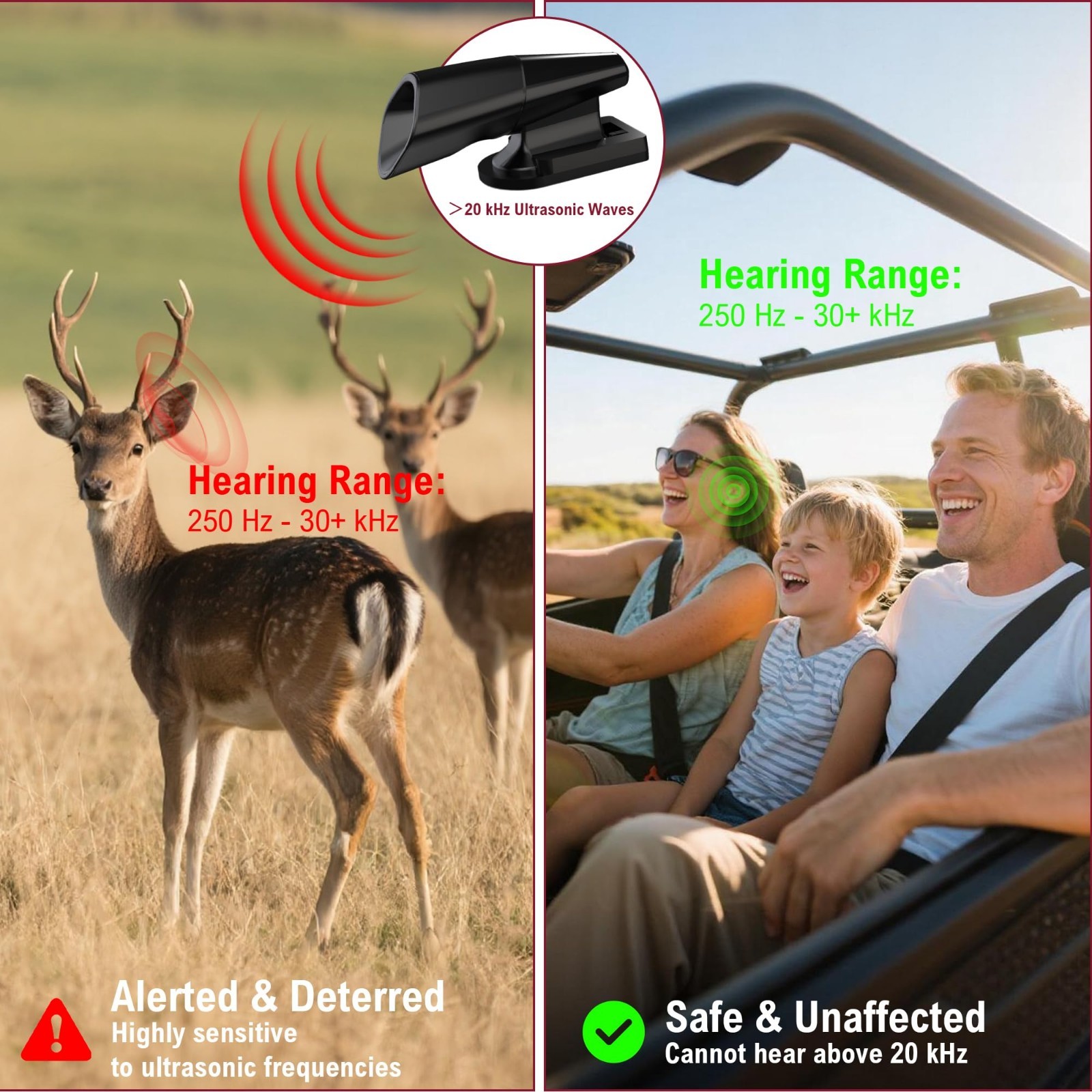 8 PCS Deer Whistles – Waterproof Adhesive Warning Devices for Cars, Trucks, Moto