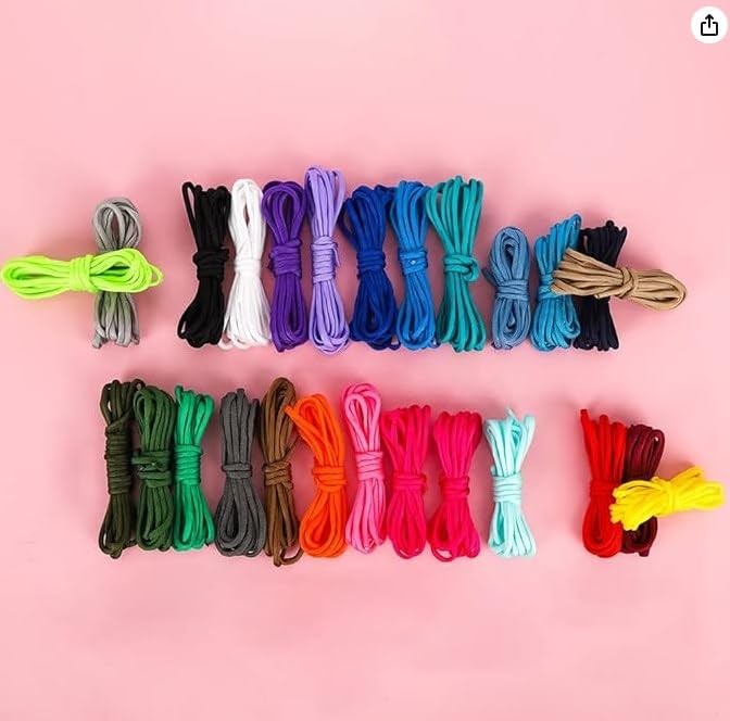 26 Colors Paracord Cord 10 Feet 4mm 550 Paracord Rope 7 Strand Outdoor
