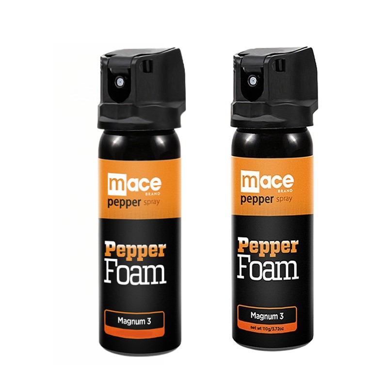2 Pack Magnum 3 Pepper Foam – Self Defense Pepper Spray 2 fl oz