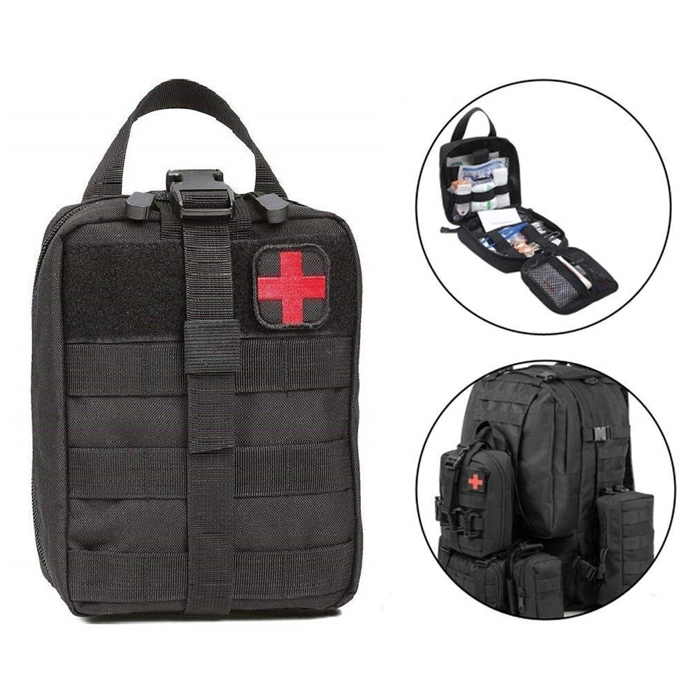 Tactical First Aid Pouch Kit Survival Military Medical Bag Utility Emergency Bag