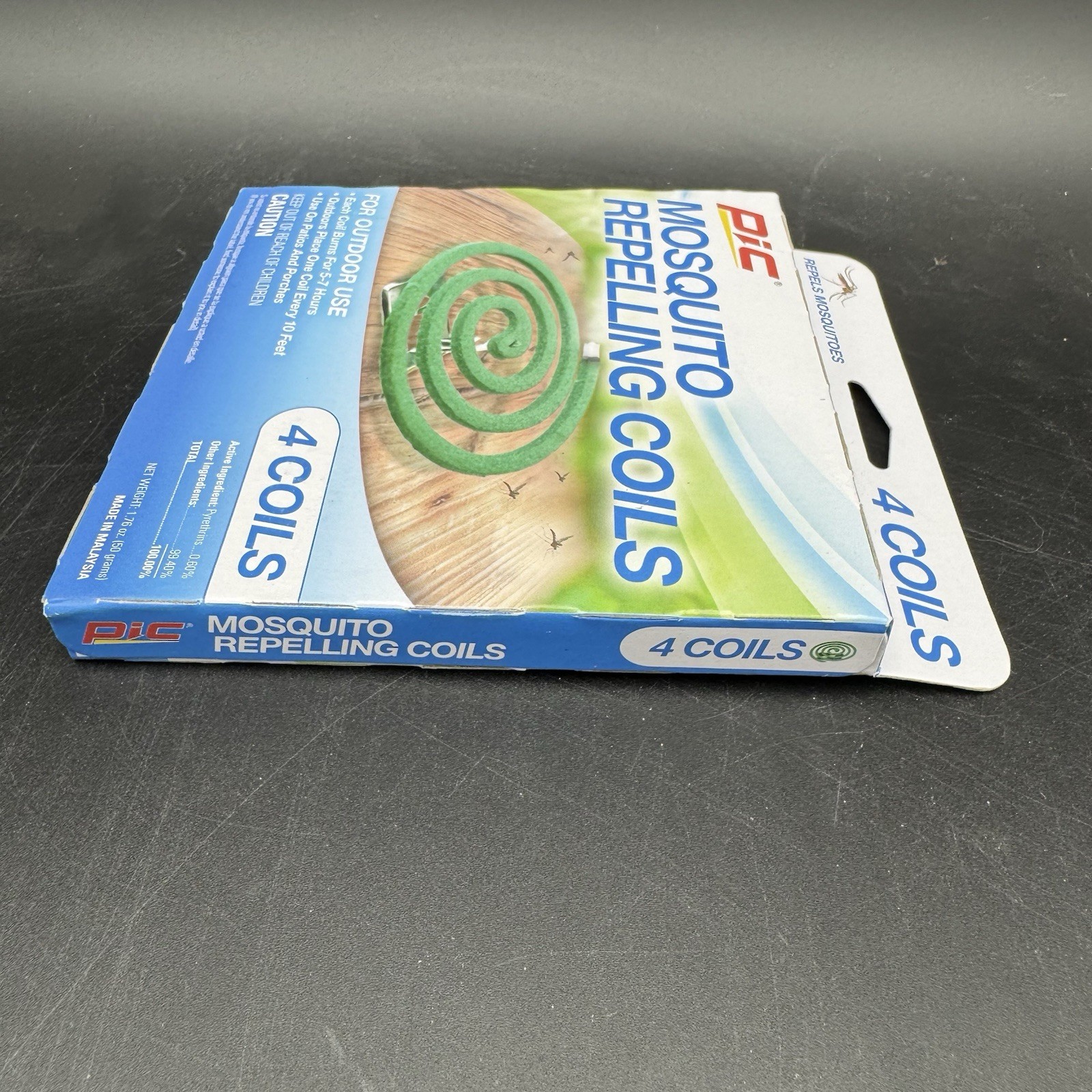 PIC Mosquito Repelling Coils Outdoor Use 4pk Lot of 12 New (48 Total Coils)