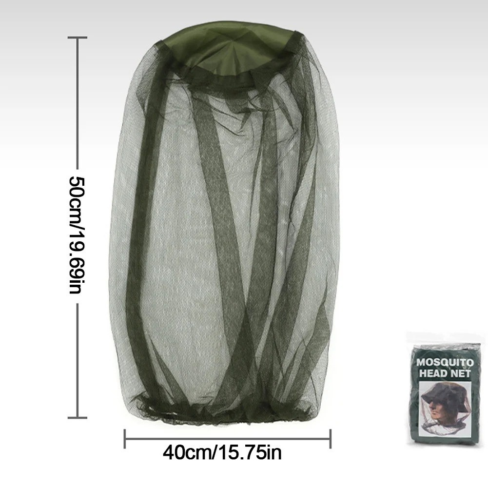 Anti-Mosquito Bug Bee Insect Head Net Hat Cap Sun Protection Fishing HikingView