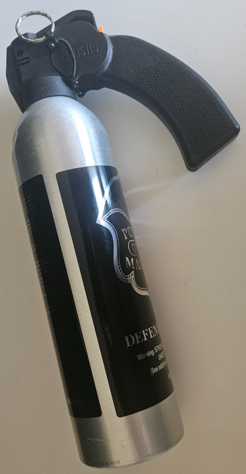 Police Magnum Pepper Spray 24oz Pistol Grip Fog Riot Defense Security Protection