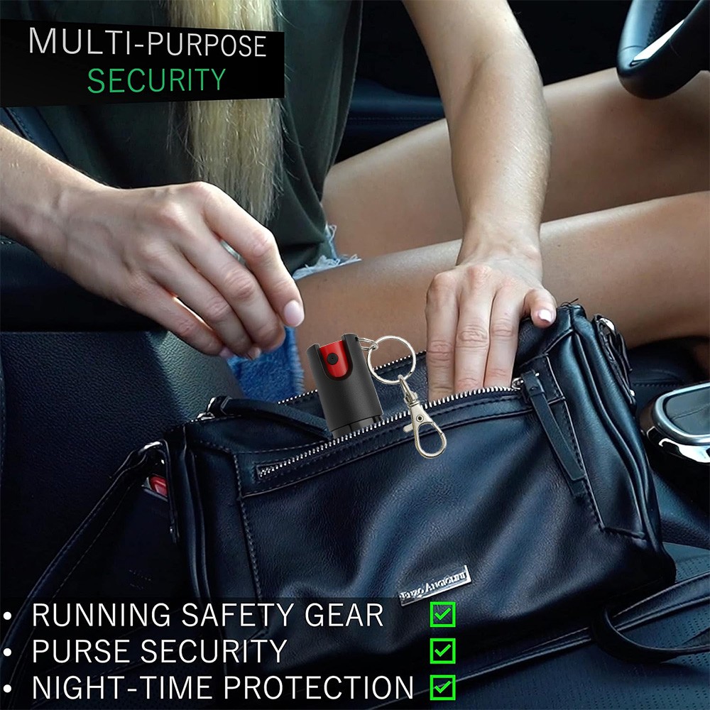 2 Pack Pepper Spray for Self Defense Max Strength Security – 0.68 fl oz