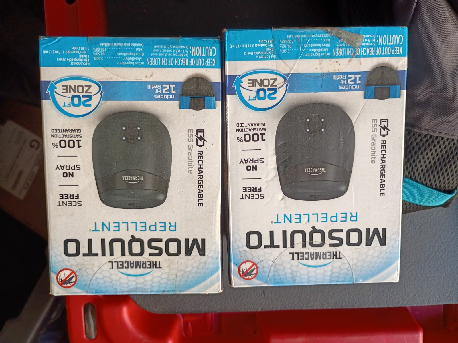 Thermacell Rechargeable Mosquito Repeller – Graphite (E55L)