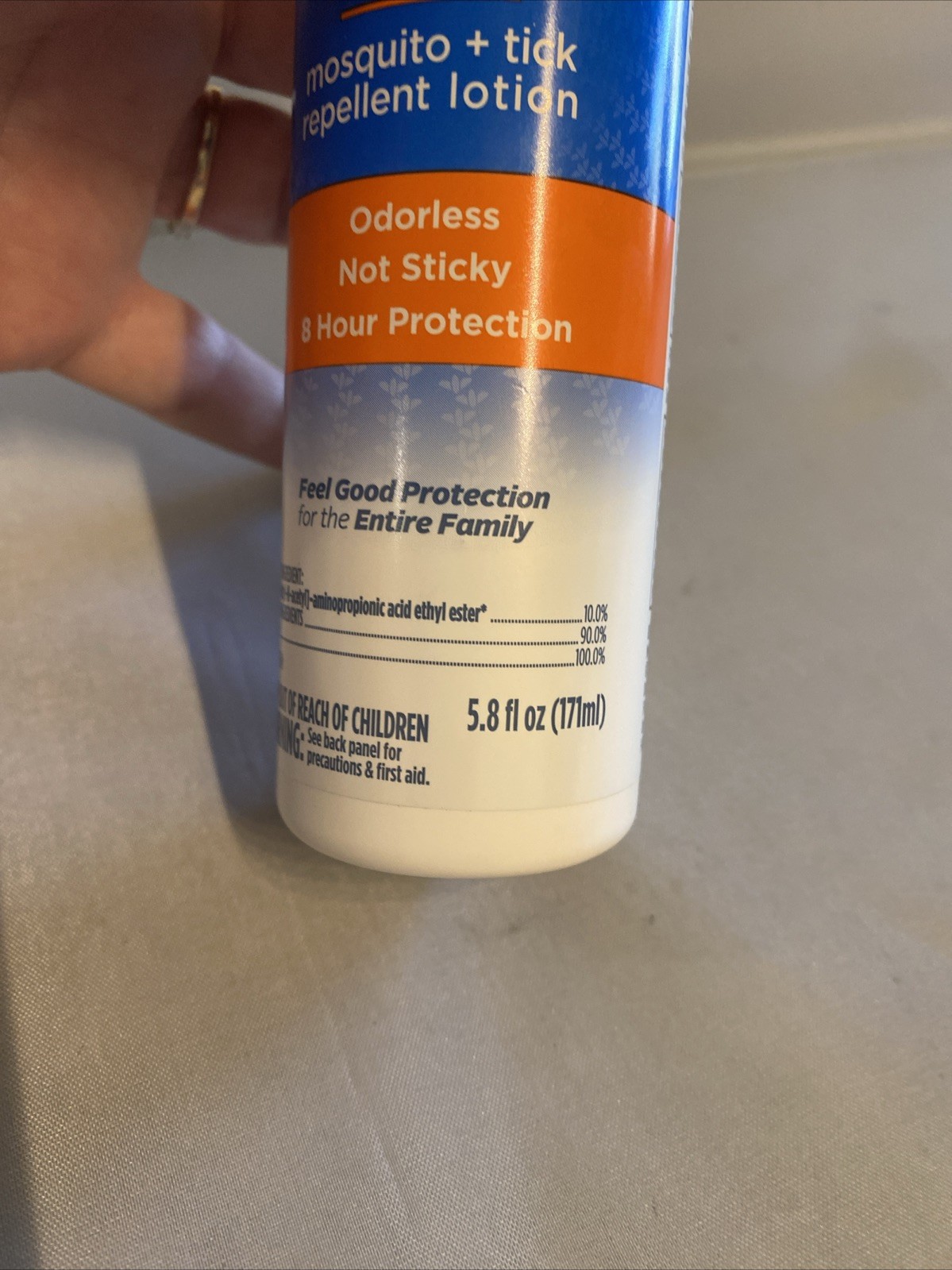 Zevo On-Body Mosquito + Tick Repellent Lotion – 5.8 oz.
