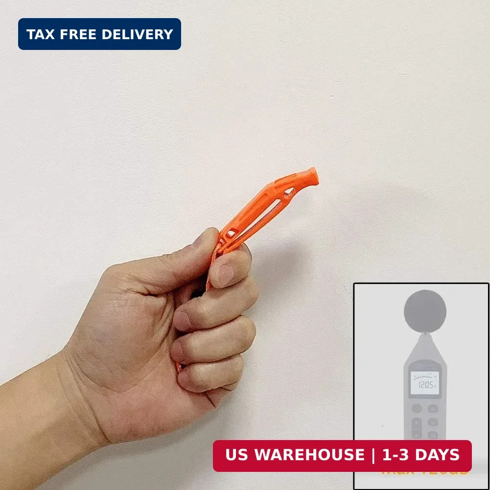 HEIMDALL Emergency Whistle with Lanyard for Safety Boating Camping Hiking Huntin