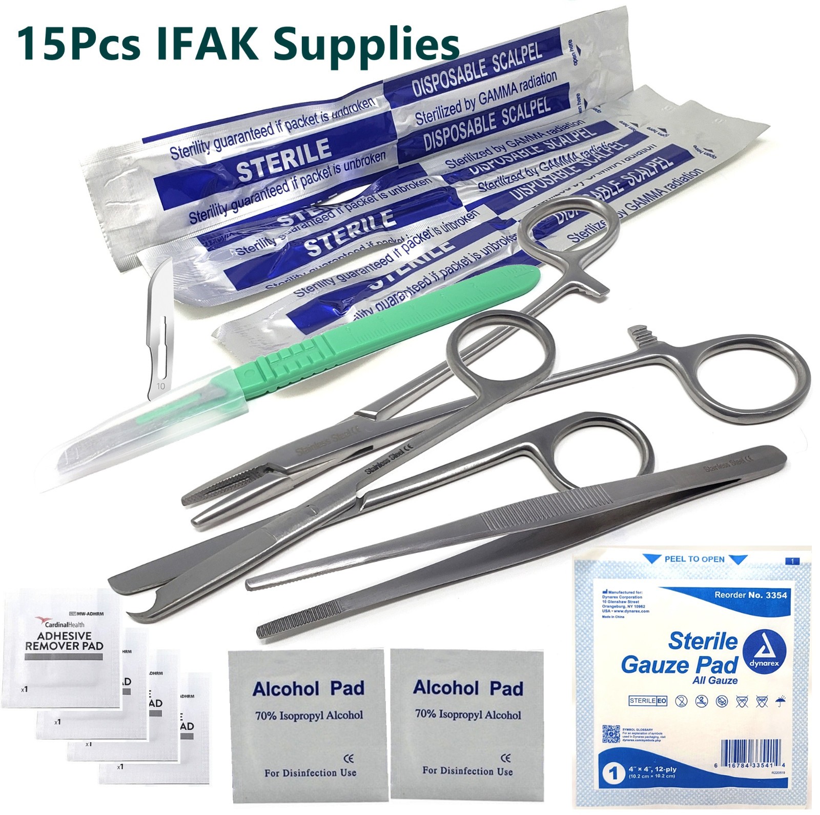 Advanced Surgical Suture Kit First Aid Survival Emergency Family Travel Kit