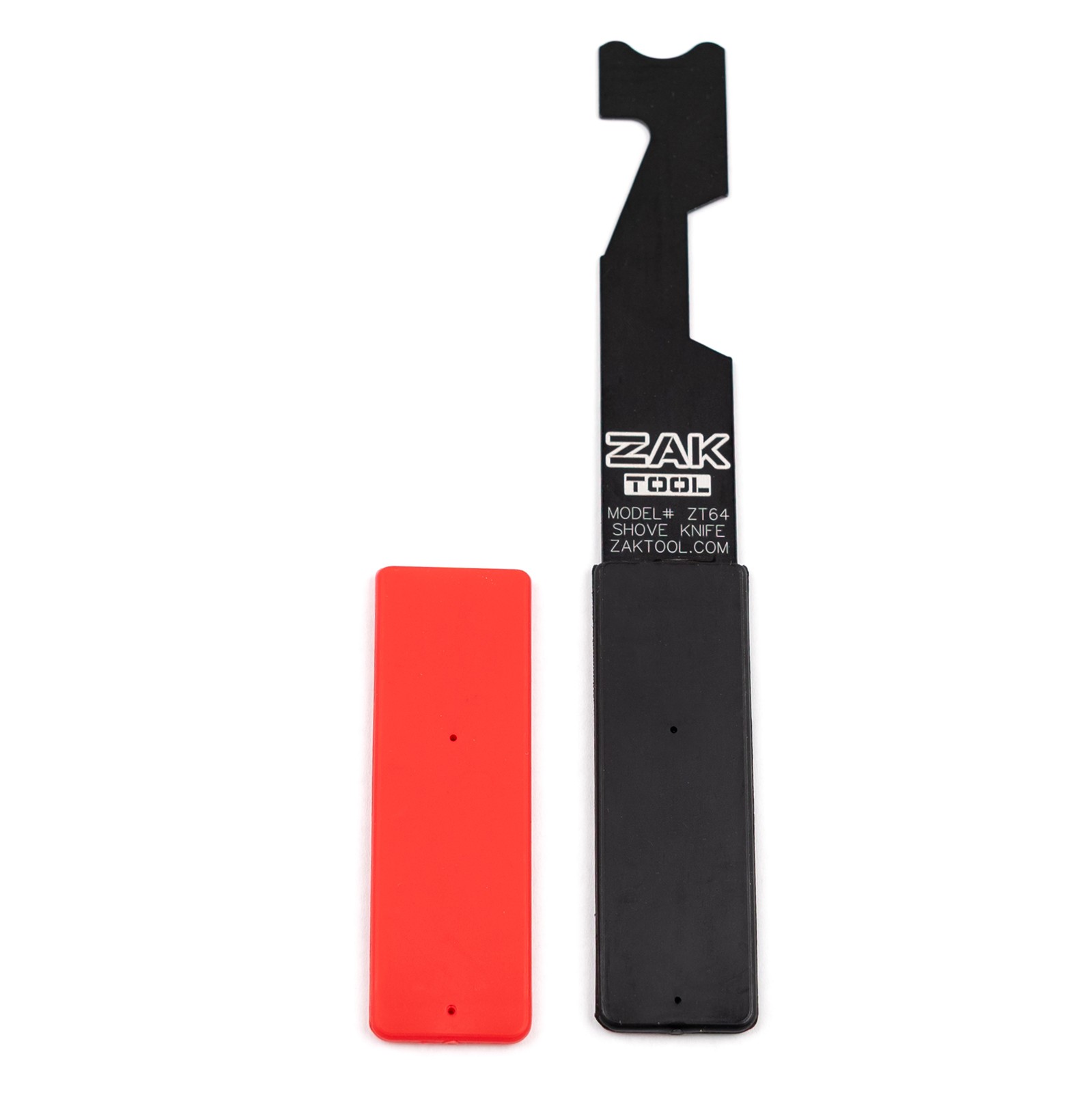 Zak Tool ZT64 Shove Knife 6″ Door Pick Entry Tool Black Stainless Steel