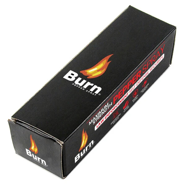 2 Pack Burn Pepper Spray 3.7oz – Self Defense & Personal Safety – Police Grade