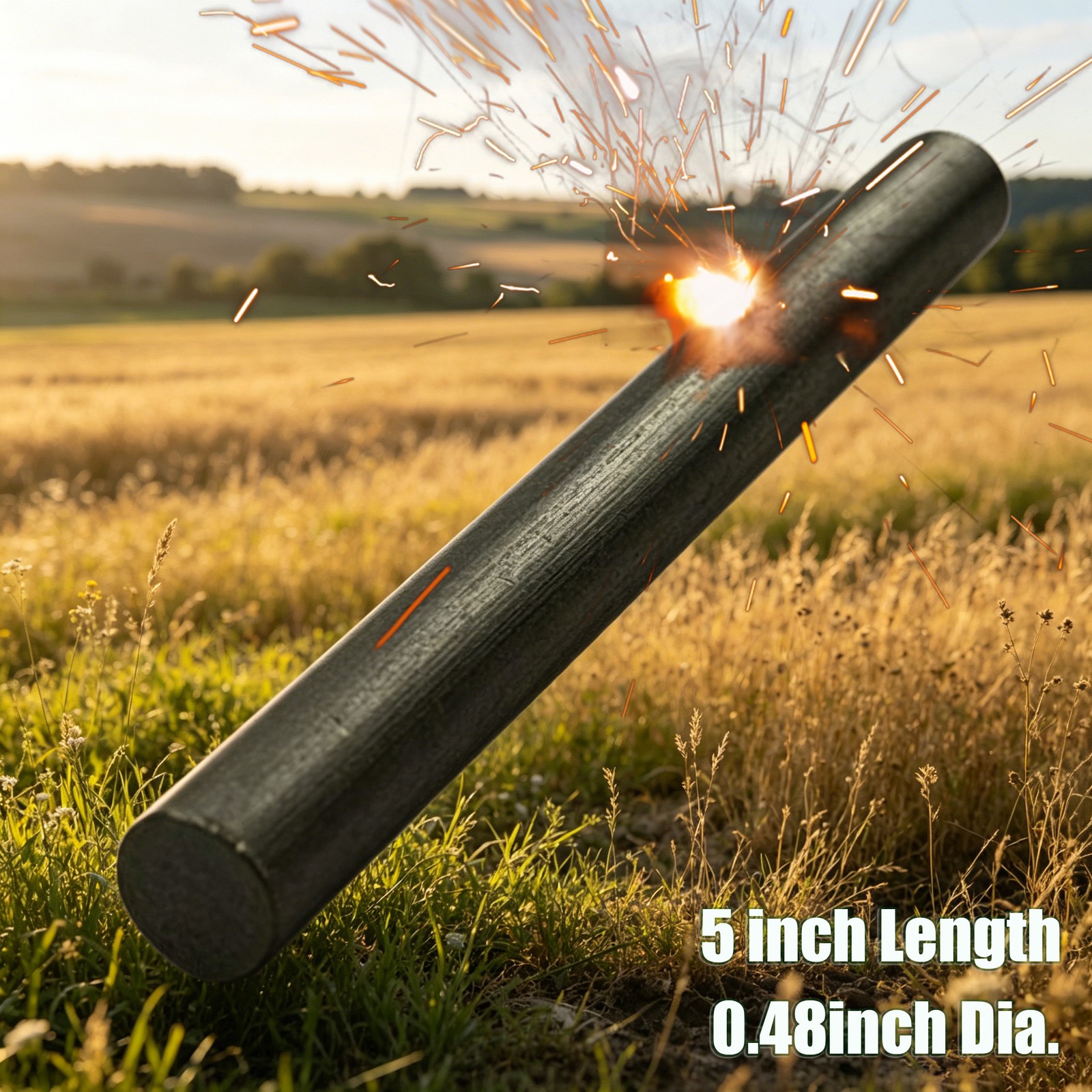 Lot Outdoor Survival Ferrocerium Flint Fire Starter Magnesium Ferro Rod Camping