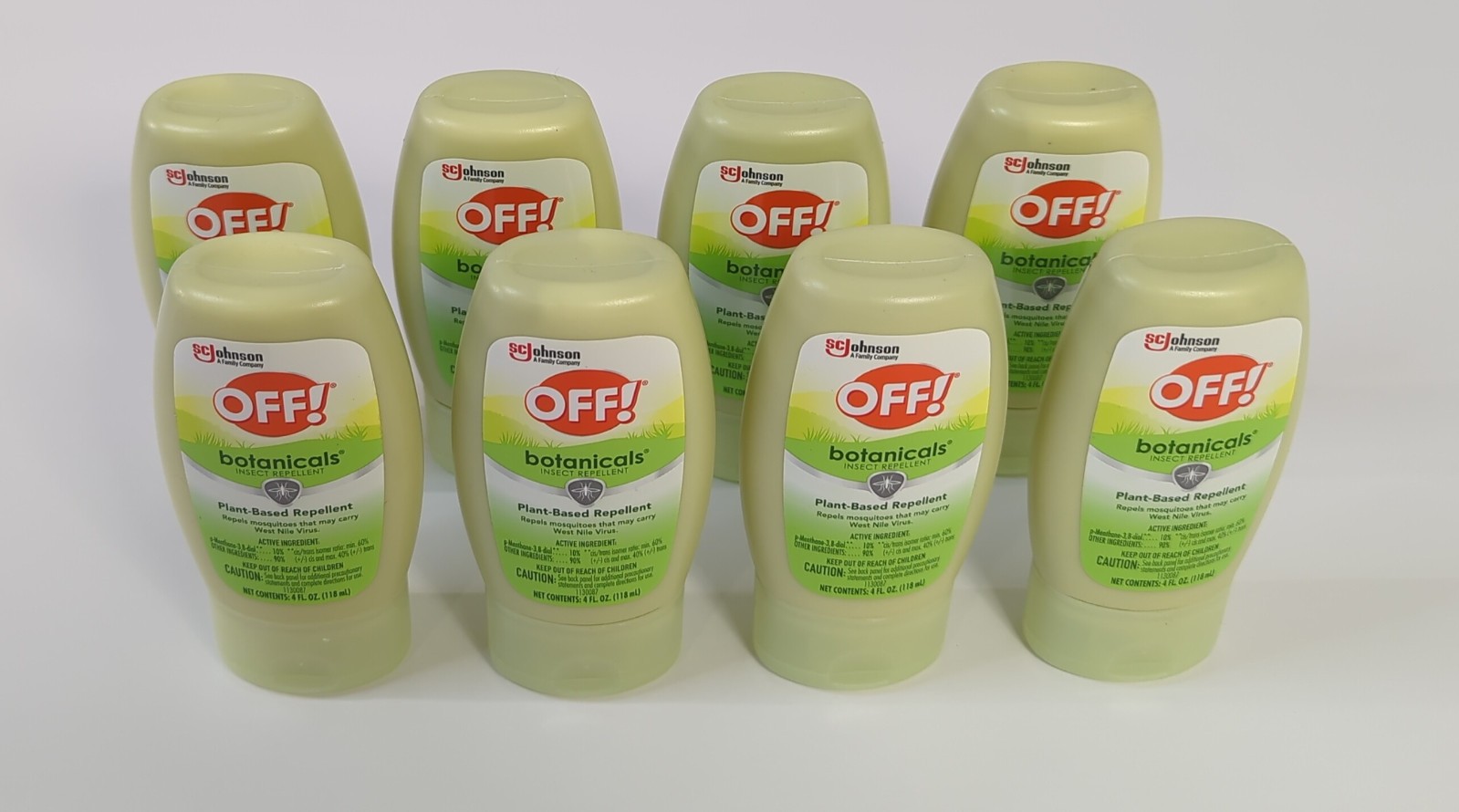 SC Johnson Brand – Off! Botanicals Plant Based Insect Repellent 4 Fl Oz – 8 Pack