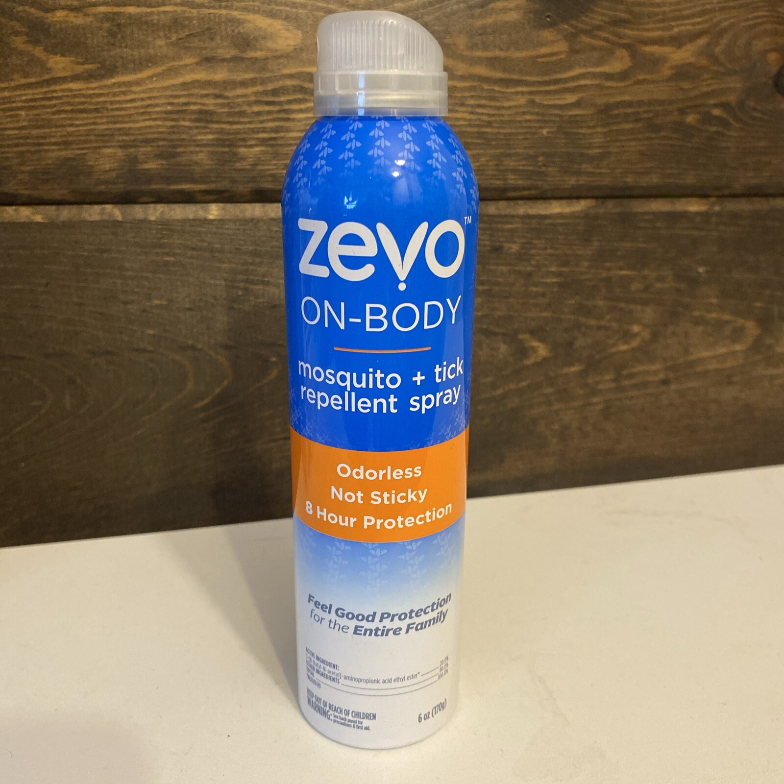Zevo On Body Insect Repellent Aerosol 6 oz New