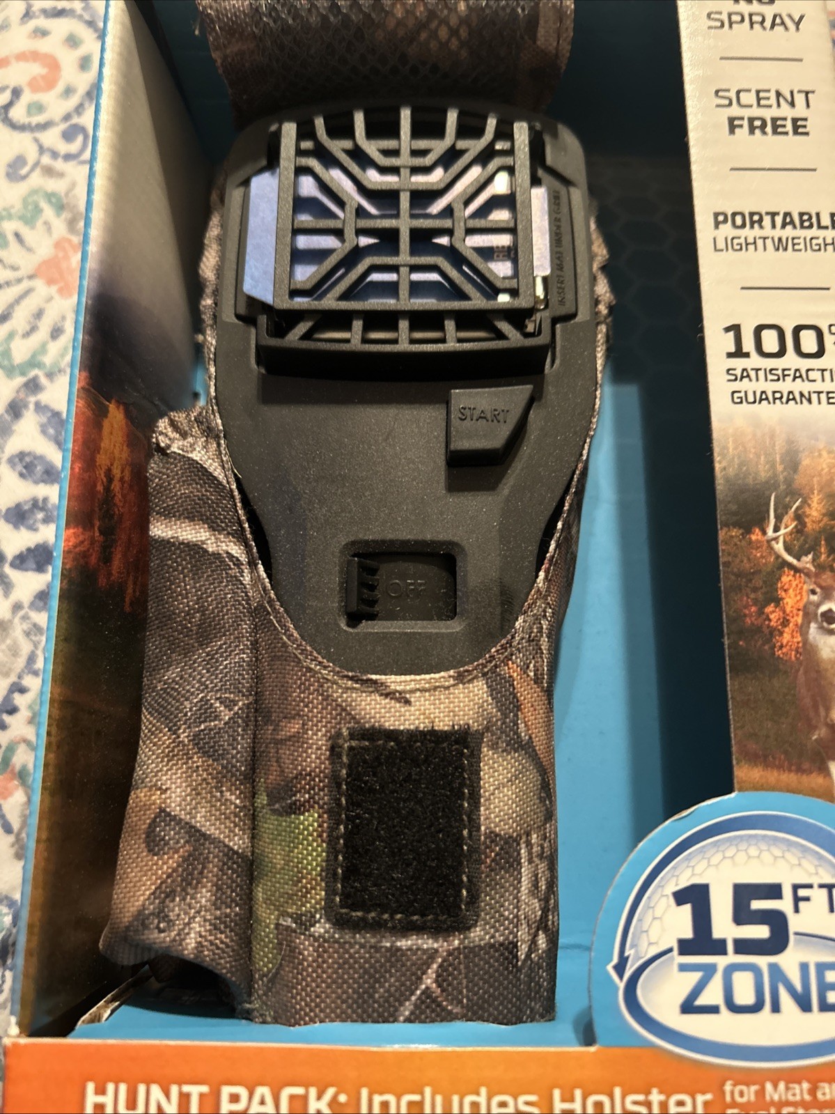 Thermacell MR300F Portable Mosquito Repeller, Hunt Pack w/Holster