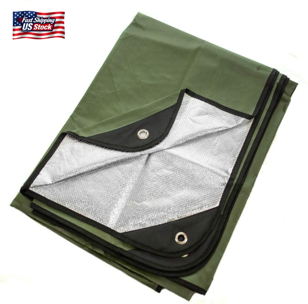 Arcturus Insulated Tarp, Reusable Heavy Duty Thermal Survival Blanket – 60X82In,