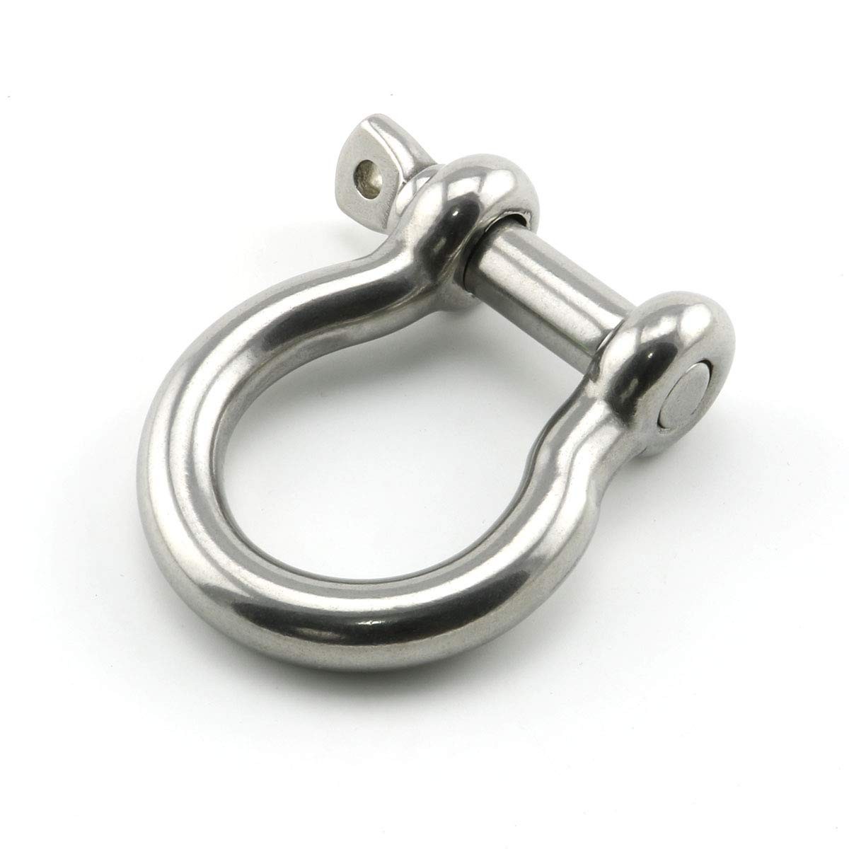 1/2 Inch 12mm Screw Pin Anchor Shackle Stainless Steel Heavy Duty Bow Shape L…