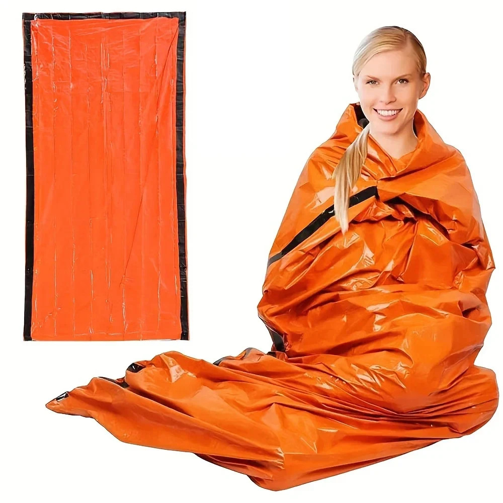 Portable Waterproof Emergency Survival Sleeping Bag Outdoor Edc Camping Gear The