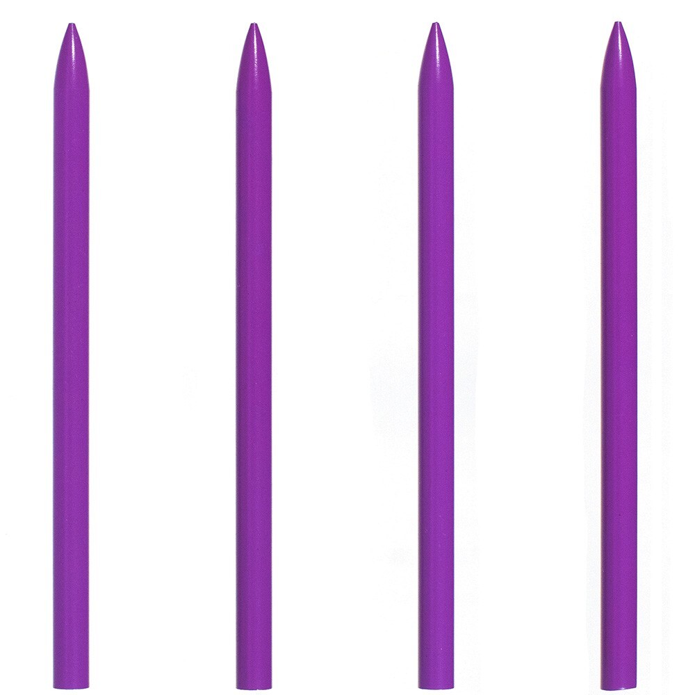 Purple & Red Steel Rope Fid – 3.5 Inch Matte Stitching Needle Single 2 or 4 Pack